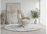 TV-Sessel SIT & MORE "TV Lazy", silber, B:75cm H:117cm T:85cm, 100% Polyester, Sessel, mit Herz-Waage-Positon und 3 Motoren