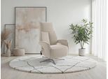 TV-Sessel SIT & MORE "TV Lazy", creme, B:75cm H:115cm T:85cm, 100% Polyester, Sessel, mit Herz-Waage-Positon und 3 Motoren