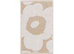 Gästehandtuch MARIMEKKO "UNIKKO", beige,weiß, B:30cm L:50cm, Frottee, Obermaterial: 100% Baumwolle, Handtücher, 100% Baumwolle, angenehm weich, 30 x 50 cm