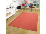 Teppich OTTO HOME "Fortis, Schlinge, Made in Netherlands", orange (terrakotta), B:400cm H:5mm L:400cm, Kunstfaser, Teppiche, Teppich, Uni Farben, gekettelt, auch als Läufer, strapazierfähig, Wohnzimmer