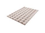 Kleine Wolke Badematte , Greige , Textil , rechteckig , 60x90 cm , Oeko-Tex® Standard 100 , Heimtextilien, Badtextilien, Badematten & WC Vorleger