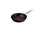 Bratpfanne TEFAL "Experience", schwarz, B:21,8cm H:6,7cm L:38cm Ø:20cm, Pfannen, Bratpfanne, FusionCore Antihaftversiegelung, Induktion, Temperaturanzeiger