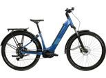 E-Bike KROSS "Influx Hybrid SUV 2.0 16,7Ah / BOSCH 600 Wh 29" blau 9 Gänge 2026" Gr. 41, blau, schwarz, Elektrofahrräder, 41cm, 29 Zoll (73,66cm), E-Bike, BOSCH PERFORMANCE LINE PX 36 V/250 W, Mittelmotor