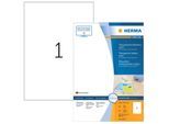 HERMA Folienetiketten 210,0 x 297,0 mm