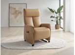 TV-Sessel SIT & MORE "Cremona Comfort", cappuccino, B:76cm H:110cm T:84cm, Sessel, TV-Sessel, wahlweise manuell oder elektrischer Funktion mit Akku
