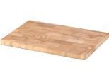 Brotschneidebrett CONTINENTA "Stirnholz 26x18x1,5cm", braun (holzfarben), B:18cm H:1,5cm L:26cm, Massivholz, Schneidebretter, Brotschneidebrett, Stirnholz 26x18x1,5cm