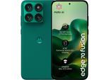 MOTOROLA Smartphone "edge 70 fusion", Energieeffizienz: A, pantone sporting grün, 256 GB, Mobiltelefone, Smartphone