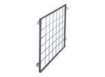Cordes Palettenaufsatz Trenngitter RAL 7016 750 x 1000 mm anthrazitgrau pulverbeschichtet ; VARIOfit (zpa-080.052/AG)