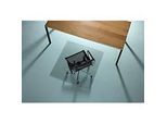 Bodenschutzmatte Ecogrip® Solid-RS Office Products, für Teppichböden, Ankernoppen, rutschfest & schwer entflammbar, 1100 x 1200 mm, PC & PUR, transparent