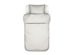 Marc O'Polo Bettwäsche Classic Stripe, Silber, Textil, Streifen, 135x200 cm, Gots, Schlaftextilien, Bettwäsche, Bettwäsche, Satin-Bettwäsche