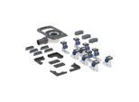 Geberit Duofix Duschwannenablauf 551554001 mit 10 Füßen, Sperrwasserhöhe 50mm