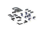 Geberit Duofix Duschwannenablauf 551557001 mit 7 Füßen, Sperrwasserhöhe 30mm