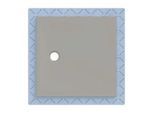 Geberit CleanFloor30 Duschfläche 551011291 bodeneben, mit Dichtvlies, 90 x 90 cm, grau / matt