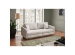 Livetastic , Creme , Textil , Füllung: Polyurethan (Pur), Silikon,Polyurethan (Pur), Silikon , 230x100x103 cm , Made in EU ,