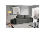 Livetastic , Grau , Textil , Füllung: Polyurethan (Pur), Silikon , 258x98x95 cm , Made in EU ,