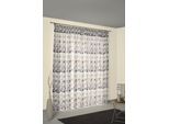 Vorhang WIRTH "Berlare", braun, B:132cm H:225cm, Baumwolle, Polyester, Gardinen, nach Maß