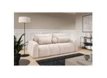 Livetastic , Beige , Textil , Füllung: Polyurethan (Pur), Silikon,Polyurethan (Pur), Silikon,Polyurethan (Pur), Silikon , 252x93x167 cm , Made in EU ,