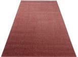 Teppich OCI DIE TEPPICHMARKE "Louvre Melange", rot, B:80cm H:13mm L:150cm, Kunstfaser, Teppiche, Teppich, Frisé Kurzflor, robust, Wohnzimmer