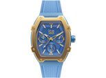 Multifunktionsuhr ICE-WATCH "ICE boliday summer - Alu - Small - MT", blau (hellblau), Armbanduhren, Damen, Quarzuhr, Armbanduhr, Damenuhr, Datum, 12/24-Stunden-Anzeige