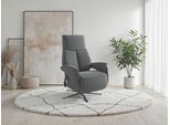 TV-Sessel SIT & MORE "TV Lazy", grau, B:75cm H:113cm T:85cm, 98% Polyester 2% Polyamid, Sessel, mit Herz-Waage-Positon und 3 Motoren