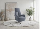 TV-Sessel SIT & MORE "TV Lazy", graublau, B:75cm H:115cm T:85cm, Sessel, mit Herz-Waage-Positon und 3 Motoren