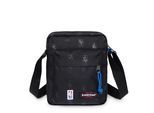 Schultertasche EASTPAK "ARCADE MINI BAG", Damen, Gr. B/H/T: 18,5cm x 21,5cm x 5cm, schwarz, nba logo, Polyester, Taschen Schultertasche, Mini Bag, Messenger Bag, Basketball NBA