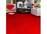 Teppichboden OTTO HOME "Zephyra, Schlinge, Gesamthöhe 8 mm, Made in Netherlands", knallrot, B:400cm L:650cm, Kunstfaser, Teppiche, Uni Farben, Breite 400 cm, strapazierfähig, Wohnzimmer, Schlafzimmer
