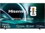 HISENSE QLED Mini LED-Fernseher "100U7Q", Energieeffizienz: F, schwarz, 100 ″, Fernseher, 4K UHD Mini LED, QLED Mini LED-Fernseher