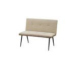 HTI-Living 2-Sitzer Bank Antikbraun/Taupe Joschka