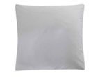 Kissenbezug IRISETTE "Porto 20", grau, B:40cm L:40cm, Baumwolle, Obermaterial: 95% Baumwolle, 5% Elasthan, Kissenbezüge, Kissenbezug, besonders elastisch, weich, pflegeleicht und bügelfrei