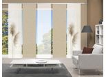 Schiebegardine VISION S "IRLOS 5er SET" Gr. 1, beige (sand), B:60cm H:260cm, Polyester, Gardinen, Schiebegardine, Schiebevorhang Digidruck 5er Set IRLOS