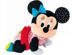 Plüschfigur CLEMENTONI "Disney Baby, Minnie - Krabbel mit mir", bunt, Plüschfiguren, Kinder, Plüschfigur, mit Sound