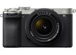 SONY Systemkamera "Alpha 7C II", schwarz (silber, schwarz), B:12,4cm H:7,11cm T:6,34cm, Fotokameras