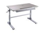 Mid.you , Weiß , Metall , 1 Schublade(n) Schubladen , rechteckig , 100x76x60 cm , höhenverstellbar, Stauraum, justierbare Füße , Kinder- & Jugendzimmer, Kinderschreibtische
