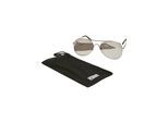 Sonnenbrille URBAN CLASSICS "Urban Classics Unisex Sunglasses Texas", Damen, silber (silber, silber), Sonnenbrillen Sonnenbrille