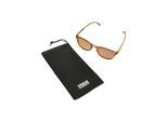 Sonnenbrille URBAN CLASSICS "Urban Classics Unisex Sunglasses Arthur UC", Damen, braun leo, rosé, Sonnenbrillen Sonnenbrille