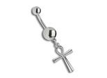 Bauchnabelpiercing ADELIA´S "Piercing Bauchnabelpiercing", silber, Piercings, Damen, onesize, Chirurgiestahl, Geeignet als Bauchpiercing oder Intimpiercing