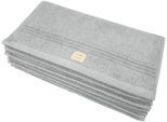Gaestehandtuecher DYCKHOFF "Nature", silber, B:30cm L:50cm, Frottier, Obermaterial: 100% Baumwolle, Handtücher, Gaestehandtuecher