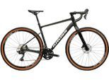 Gravelbike KROSS "KROSS Gravelbike Carbon-Gabel Esker 6.0 28" schwarz 24 Gänge 2026" Gr. 46, schwarz (schwarz, schwarz), Fahrräder, Herren, 46cm, 28 Zoll (71,12cm) hinten: 28 Zoll (71,12cm), Gabel aus Carbon