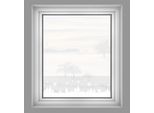 Fensterfolie GARDINIA "Statische Deko-Folie X-Mas Bäume halbtransparent 20 x 150 cm", weiß (semitransparent), B:20cm L:150cm, Polyvinylchlorid (PVC), Fensterfolien, Fensterfolie, halbtransparent