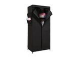 HTI-Living Stoffschrank L Lena Dunkelgrau
