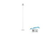 JUST LIGHT Stehlampe "EURIA", weiß, 1, Ø 16cm H: 125cm, 1 Stk., Leuchten, Akkuleuchte, Stehlampe