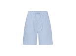 Shorts OXMO "Shorts OXFanny", Damen, Gr. 40, N-Gr, blau (powder blau mix), Obermaterial: 72% Baumwolle CO. 24% Polyester PES. 4% Elasthan EL., Hosen Shorts