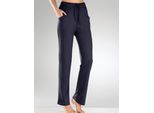 Leggings PLANTIER, Damen, Gr. 24/25, Kurzgrößen, blau, 64% Viskose, 30% Polyester, 6% Elasthan, unifarben, Hosen Leggings