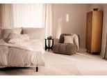 Bett "ERIK Boxbett mit Bonnell-/Taschen-Federkernmatratze, Breite 160/180cm", creme, B:180cm H:113cm L:209cm, 100% Polyester, LEGER HOME BY LENA GERCKE, Betten, Bett, wahlweise Härtegrad der Matratze H2/H3/H4, Polsterbett mit/ohne Topper