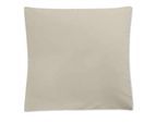 Kissenbezug IRISETTE "Porto 20", beige, B:40cm L:40cm, Baumwolle, Obermaterial: 95% Baumwolle, 5% Elasthan, Kissenbezüge, Kissenbezug, besonders elastisch, weich, pflegeleicht und bügelfrei