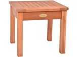Gartentisch GARDEN PLEASURE "SONORA", braun (hellbraun, hellbraun, hellbraun), B:40cm H:35cm T:35cm, Tische, Gartentisch