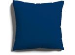 Kissenbezug SCHLAFGUT "EASY JERSEY Kissenhülle 100% Baumwolle, weicher Edel-Jersey, bügelfrei", blau (blau deep), B:40cm L:40cm, Jersey, Obermaterial: 100% Baumwolle, Kissenbezüge, Kissenbezug, mit farblich angepasstem Reißverschluss, pflegeleicht, formstabil