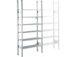 Fachbodenregal SSI Schäfer R3000, Grundregal, 5 verzinkte Böden, B 1055 x H 2278 mm