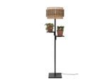 Good & Mojo , Schwarz , Holz , Bambus,Bambus , 160 cm , LED-Leuchtmittel austauschbar ,
